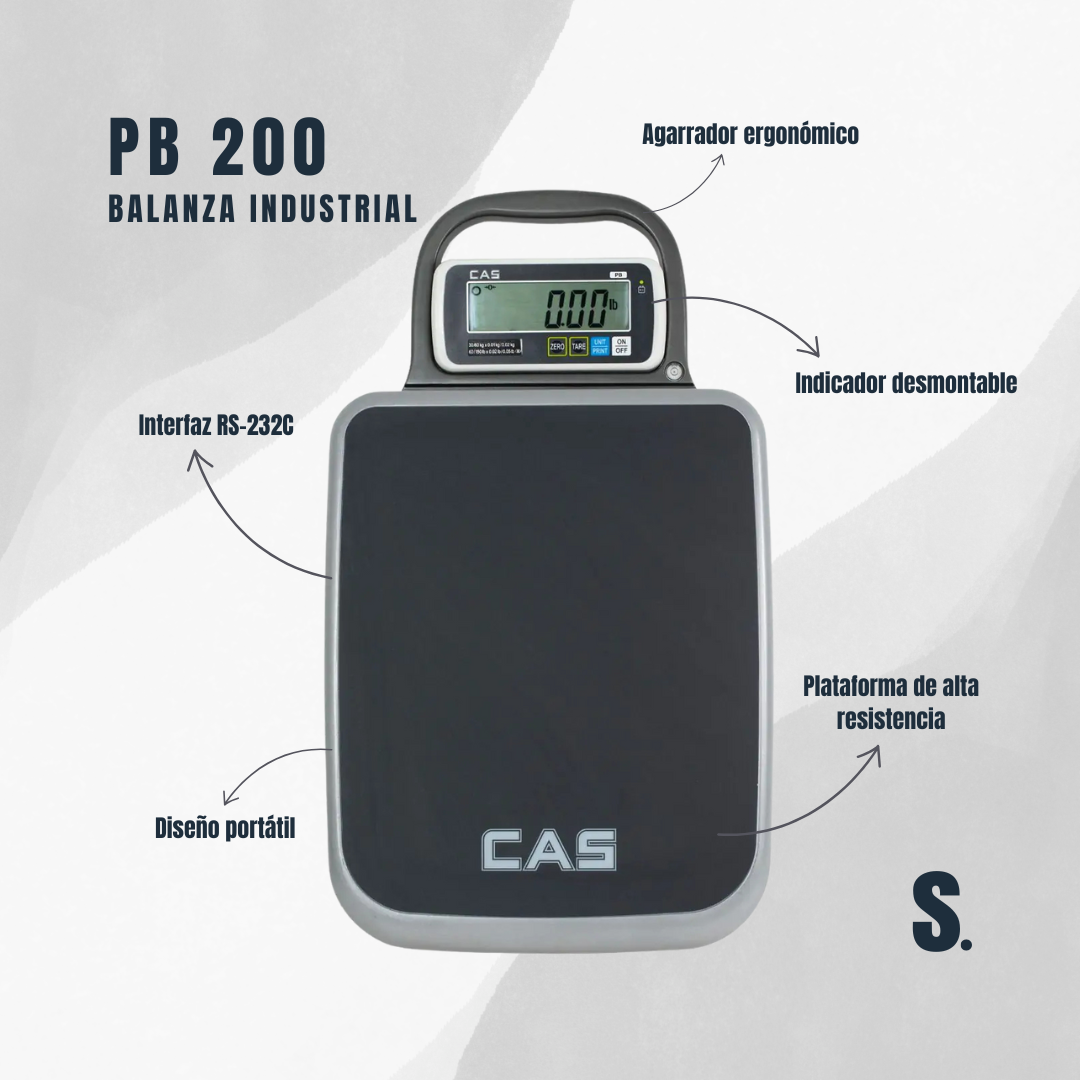 PB 200 | Balanza Industrial Portátil