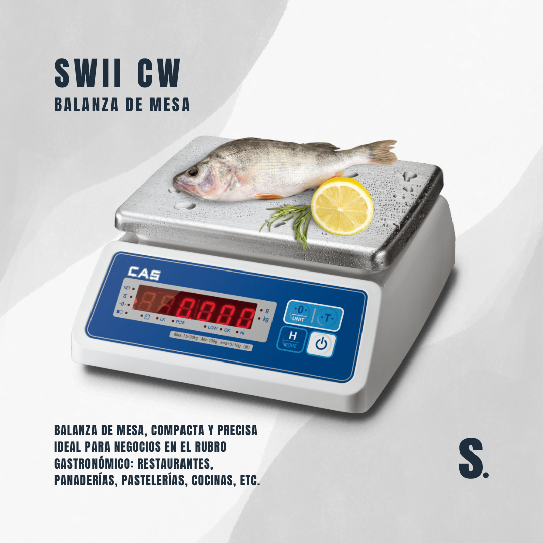 SWII CW | Balanza Comercial Compacta