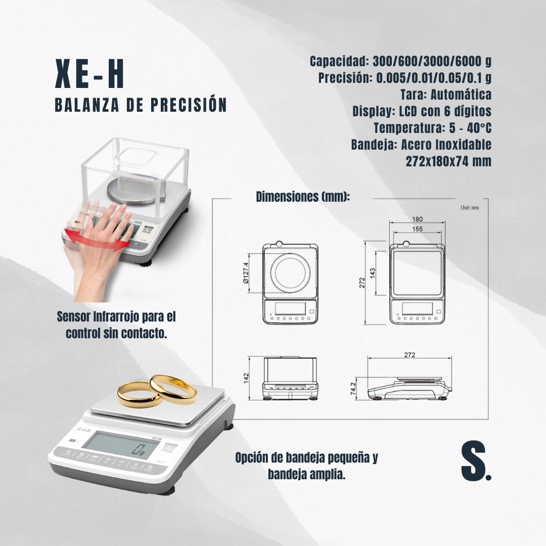 XE | Balanza de Precisión