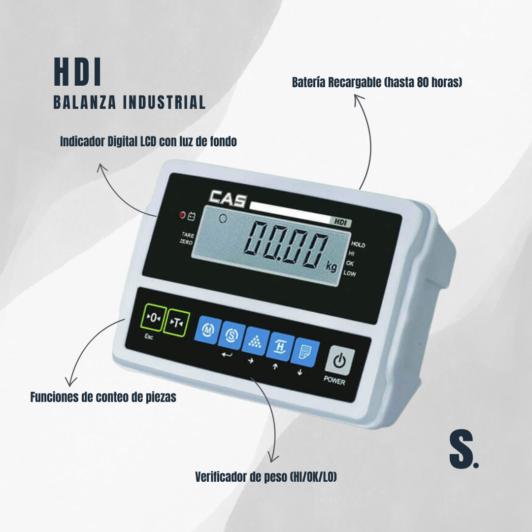 HDI | Balanza de Plataforma Industrial