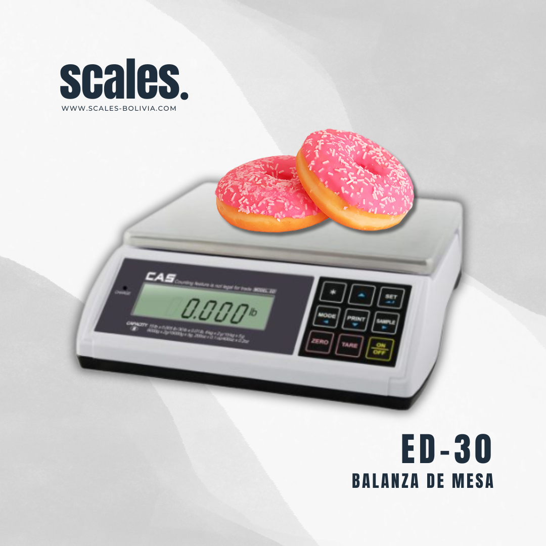 ED | Balanza contadora de piezas