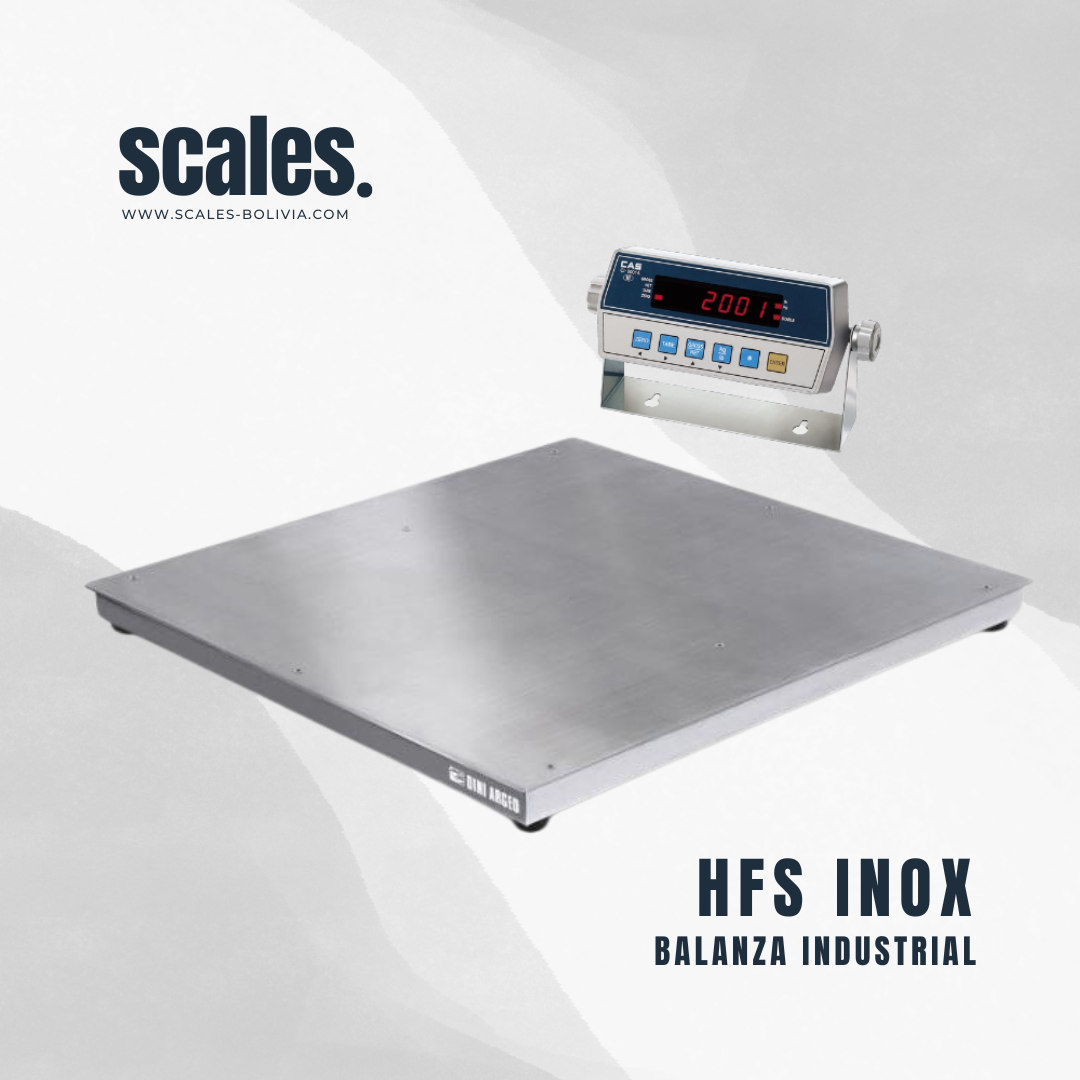HFS INOX | Balanza Industrial de Alto Tráfico para exteriores