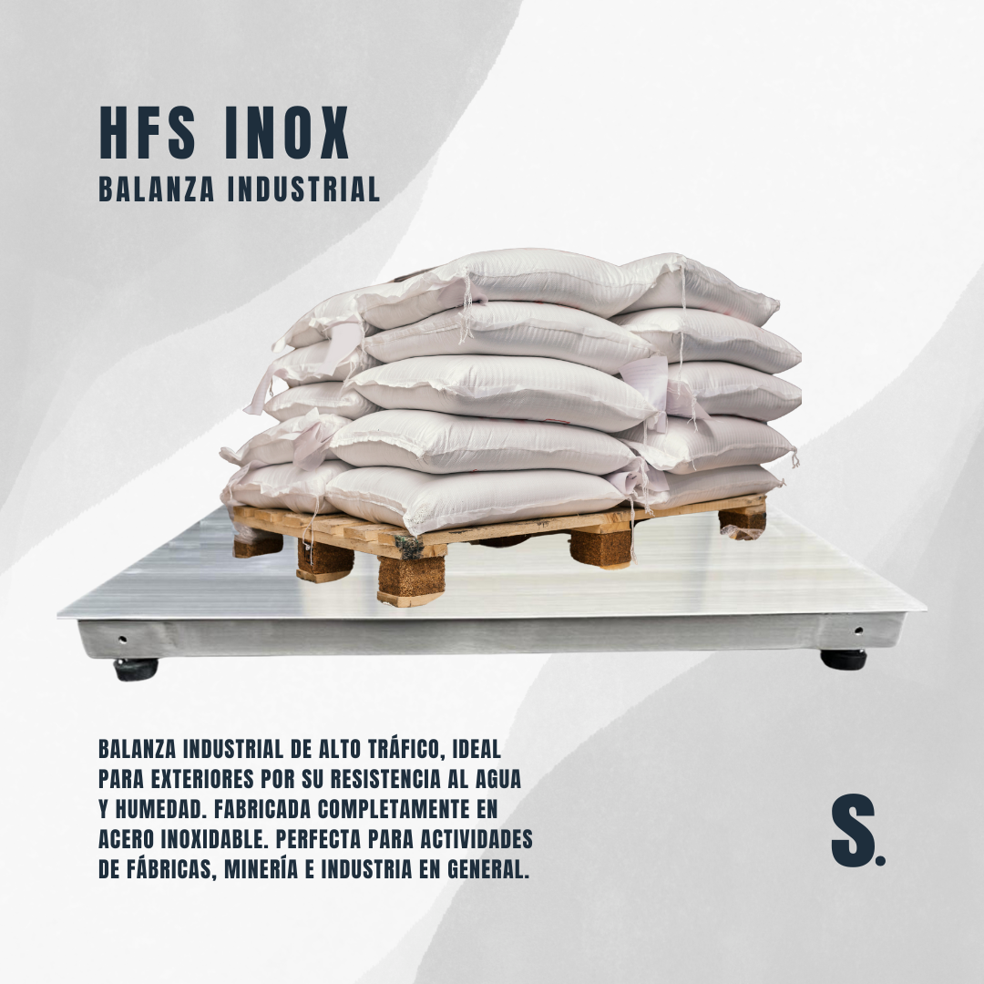 HFS INOX | Balanza Industrial de Alto Tráfico para exteriores
