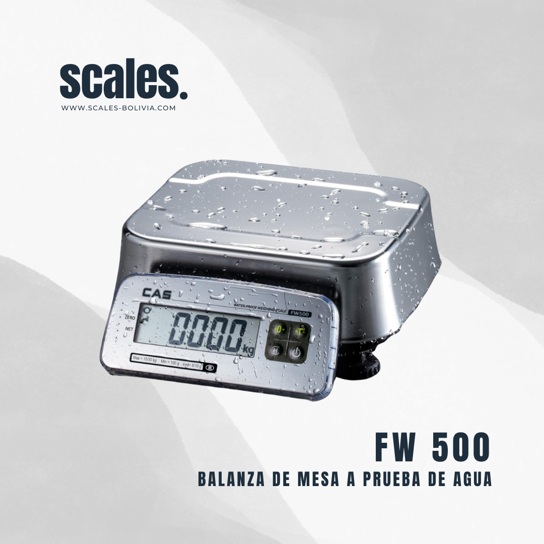 FW 500 | Balanza a prueba de agua