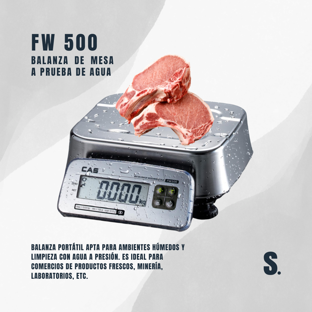FW 500 | Balanza a prueba de agua