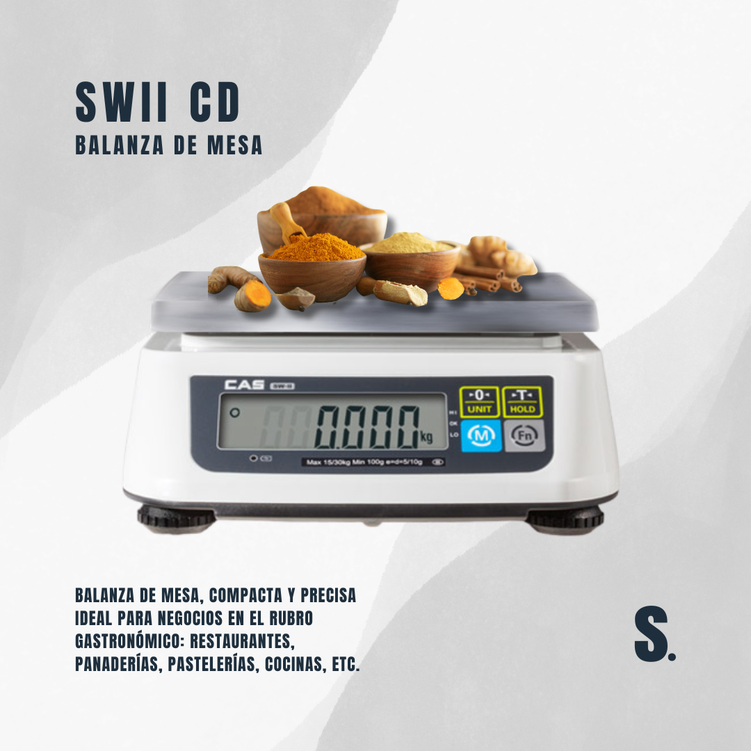 SWII CD | Balanza Comercial Compacta