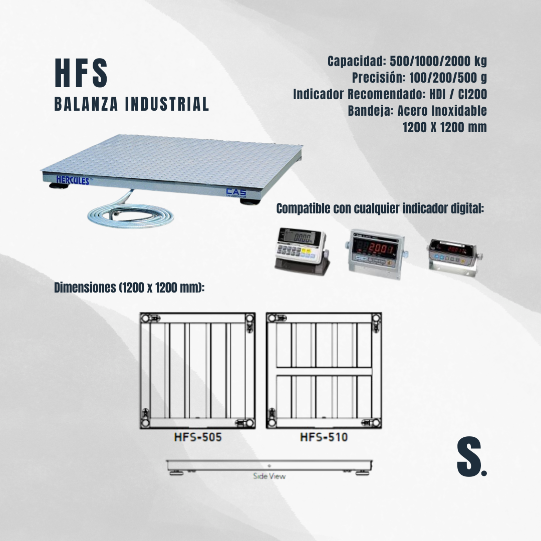 HFS | Balanza Industrial de Alto Tráfico